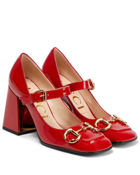 gucci inspired mary jane pumps|GUCCI Lady horsebit.